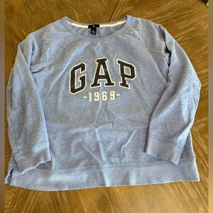 GAP Blue Logo Sweatshirt